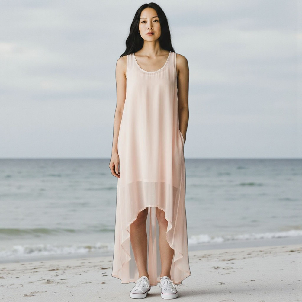 Vintage Free People Boho Summer High Low Dress